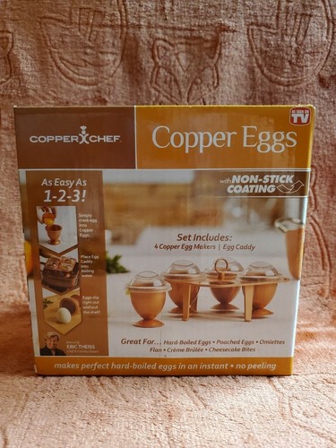 Copper chef eggs - chef,