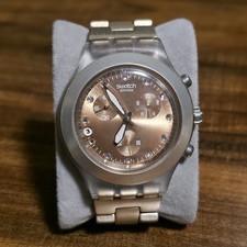 Swatch unisex quadrante oro