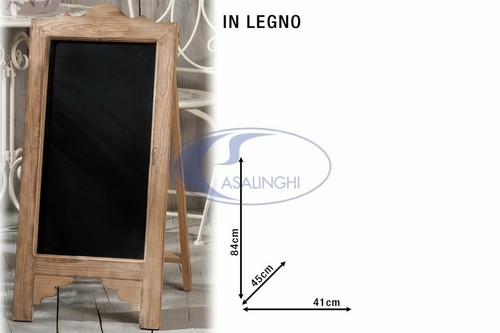 Lavagna supporto legno - lavagna,