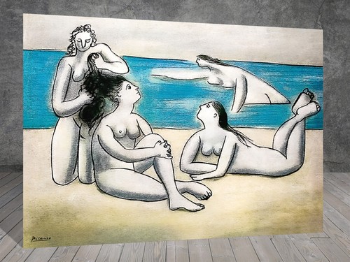 Pablo picasso bagnanti cubismo - pablo,