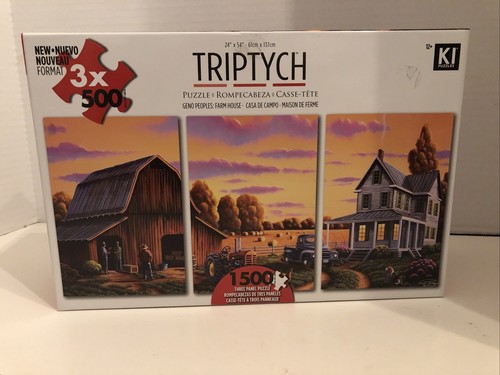 Farm house 1500 pezzi puzzle - pezzi, a