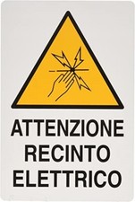 CARTELLO SEGNALETICO -