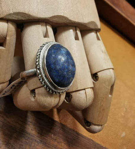 Anello argento lapislazzulo - argento,