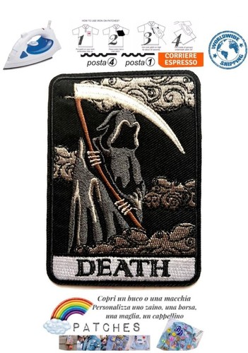 Patch death toppa termoadesiva - patch,