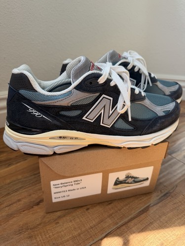 New balance 990v3 navy - new,