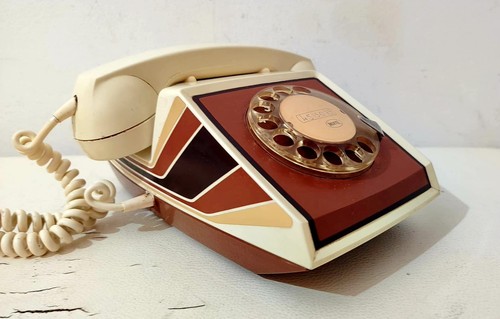 Telefono disco anni 70 - telefono,