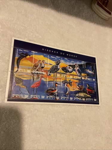 Mali 1997 birds - mali-1997-birds,#1, -foglio