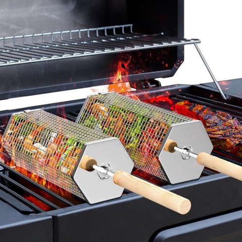 Cestello bbq rotolabile - cestello,