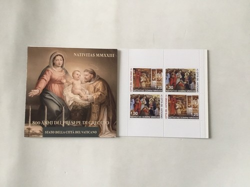 Vaticano carnet nativitas 2023 - vaticano,