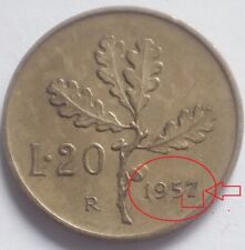 20 LIRE MONETA REPUBBLICA