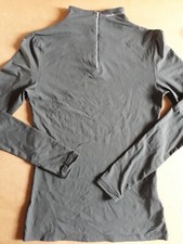 Maglia termica a lupetto con zip grigia da ragazza Wildroses Tg.S 