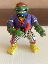 Action Figure Raffaello Heavy Metal Teenage Mutant Ninja Turtles Vintage 1991