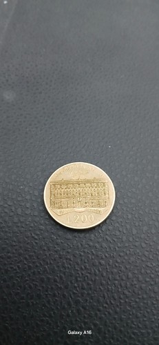 Moneta 200 lire - moneta, 1990