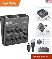 Mixer audio compatto 8 canali