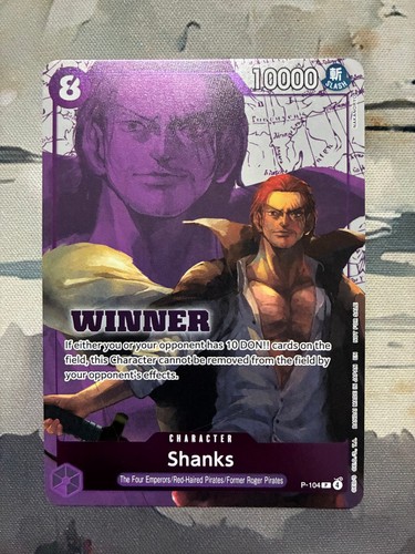 Shanks winner pack - shanks, vol