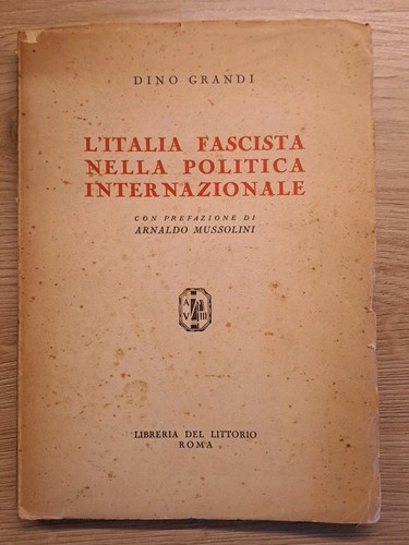 Italia fascista nella - l'italia,