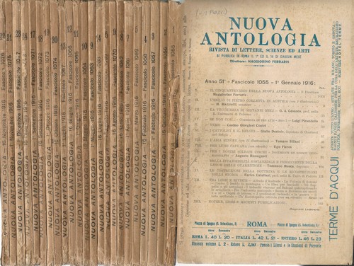Nuova antologia 1916 - ., rivista