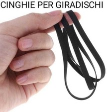 Cinghia di ricambio per giradischi phono trasmissione piatto cinta varie misure