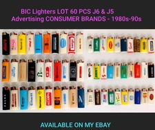 180 RARE VINTAGE BIC LIGHTERS