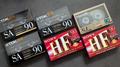 Audiocassette tdk sa90 - 6x,