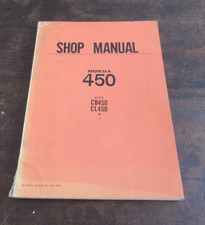 Honda CB450 CL450 1972 Shop