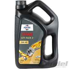 5L VOLPE TITANIO GT1 FLEX 3 5W40 adatto per MB 229.52 BMW LL04 ACEA C3 API SN