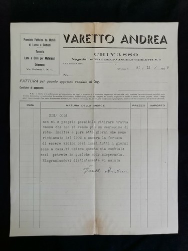 Carta intestata chivasso - carta,