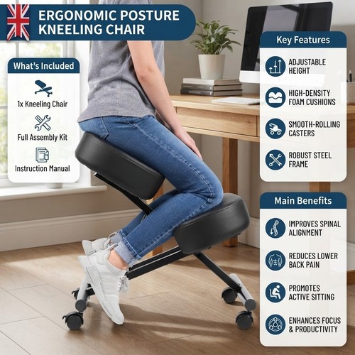 Sedia ginocchiata ergonomica - sedia,