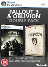 Fallout 3 & The Elder Scrolls IV Oblivion Confezione Doppia Gioco PC - Gioco WKLN The