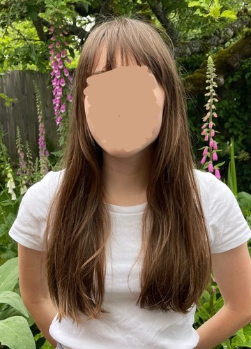 Capelli umani coda cavallo - umani,