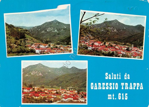 Cartolina garessio trappa 1983 - garessio,