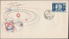 Autografo Juri Gagarin