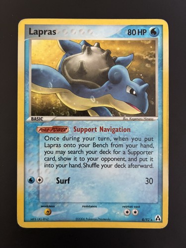 Pokemon card lapras - card:,