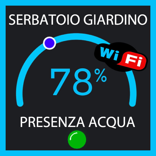 Indicatore livello acqua - indicatore,