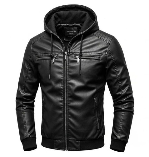 Giacca motociclista uomo - giacca,