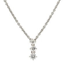 Collana MIKIMOTO con diamanti 18 carati 0,17 carati da donna