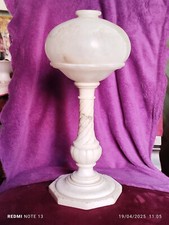 lampada in marmo e alabastro