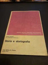 ANTONIO DESIDERI STORIA E STORIOGRAFIA ATLANTE STORICO STATISTICO 1985 HISTORY.