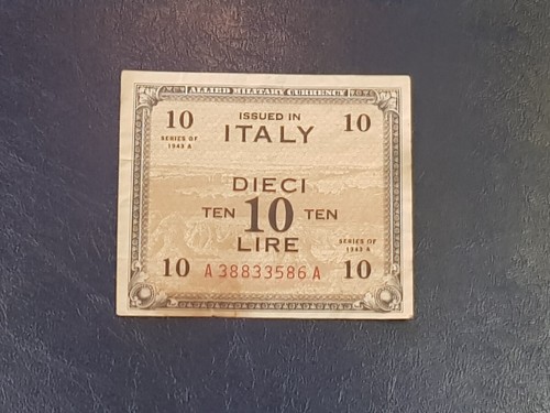 Banconota occupazione