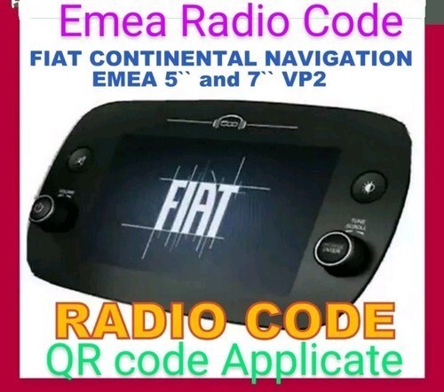 Fiat radio modello emea - radio,