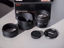 Sigma 85mm 1.4 EX DG HSM |