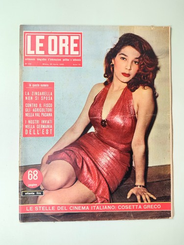 Ore aprile 1955 cosetta - ore,
