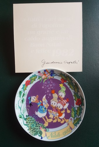 Piatto natale disney - di,