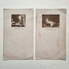 Champagne Delbeck Reims 2 Menù Vecchi Menu d'Epoca Francia