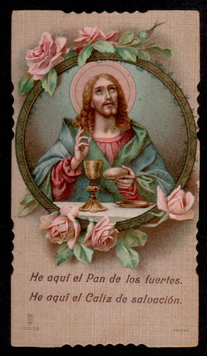 Santino holy card santa lega - holy,