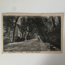 Antica Cartolina Castellammare Di Stabia Ingresso Hotel Quisisana Viaggiata 1940