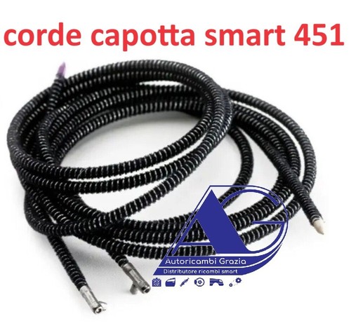 Corde capotta smart 451 cabrio - corde,