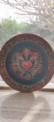 Piatto legno tipico val - in,