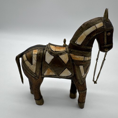 Cavallo corazzato legno - corazzato,