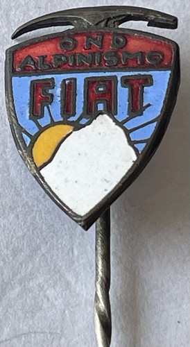 Distintivo ond fiat - ond, alpinismo